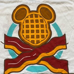 Lost Bros Pooh Waffle + Bacon shirt